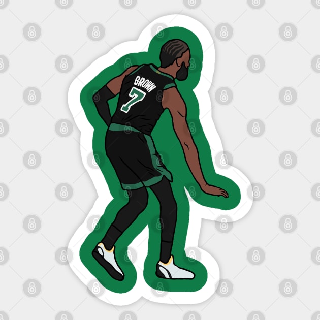 Jaylen Brown "Too Small" Sticker by rattraptees